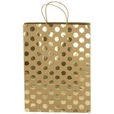  Darilna vrečka, natron, jumbo, zlato rjava | Shoptok.si