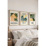 WALLXPERT Č-300383 - 3040 multikolor set dekorativnih slika (3 komada) | Eponuda.com