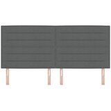  Uzglavlje Tamno siva 200 cm tkanina | Eponuda.com