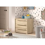 Vipack Dječja komoda u prirodnoj boji 68x62x43 cm Sam – | shoptok.hr