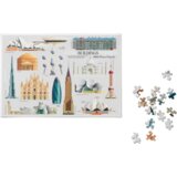 Puzzle (broj komada 1000 kom) Iconic Buildings – Cijene