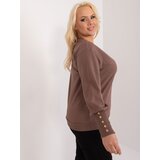 RELEVANCE Blouse-RV-BZ-9227.33X-brown | Shoptok.si