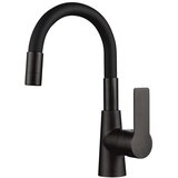 Inter Ceramic slavina za umivaonik alisado + set za ugradnju zinc/mesing mat crna | Eponuda.ba