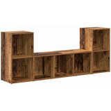  Set TV komoda Zidne 3 pcs Smeđa Konstruirano drvo | shoptok.hr