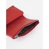 Shelvt Small red women's faux leather wallet | Shoptok.si