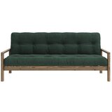 Karup Design Tamno zelena sklopiva sofa 205 cm Knob – Cijene