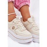 Boto Women's Sports Shoes On Platform Beige Caldeno | ePonuda.com