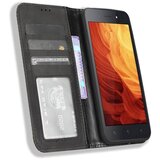 INORCO Za telefon z denarnico Itel A18 retro ovitek za telefon iz PU usnja TPU s stojalom, (22033080) | Shoptok.si