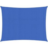 vidaXL Senčno jadro 160 g/m² pravokotno modro 4x5 m HDPE Cene
