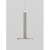 Nova Luce Kovinska LED viseča svetilka v mat srebrni barvi ø 15 cm Palencia – | Shoptok.si