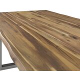 Ambia Garden VRTNA MIZA les, kovina barve akacije | Shoptok.si