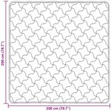  Poletna odeja Roza 200 x 200 cm Mikrofibra in Teddy flis, (5000284457) | Shoptok.si