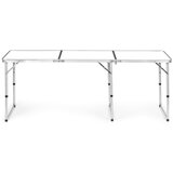  Sklopivi sto za kampovanje white, 180x60 cm | ePonuda.com