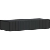 Stolna montirana na zid Crna 87,5 x 34,5 x 17 cm | shoptok.hr