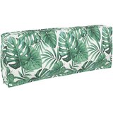 vidaXL Blazina Listni vzorec Poliester 120 x 12 x 40 cm | Shoptok.si