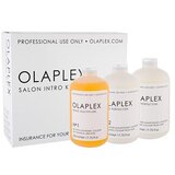 Olaplex Bond Multiplier No. 1 Salon Intro Kit darilni set Bond Multiplier No. 1 525 ml + Bond Perfector No. 2 2 x 525 ml + razpršilec Dosing Dispenser 1 ks poškodovana škatla za ženske | Shoptok.si