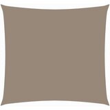 vidaXL senčno jadro oksford blago kvadratno 6x6 m taupe | Shoptok.si