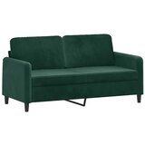  2-dijelni set sofa tamnozeleni baršunasti | shoptok.hr