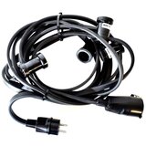  Spoljašnji dekorativni lanac GIRLANDA 6,5 m 5xE27/15W/230V IP44 | Eponuda.com