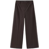 Mango Hlače z naborki čokolada | Shoptok.si