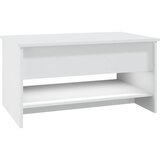  Stolić za kavu bijeli 80 x 50 x 40 cm od konstruiranog drva | Eponuda.com