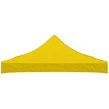 Krov za šator za zabave 3 x 3 m žuti 270 g/m² | shoptok.hr