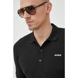 Hugo Polo majica za muškarce, boja: crna, jednobojni model