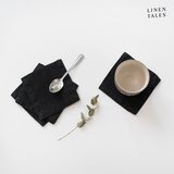 Linen Tales Crni platneni podmetači u setu od 4 kom - Cijene