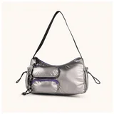 Torbe 7113778 Glossy Srebrna