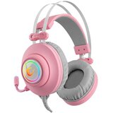 Rampage Slušalice sa mikrofonom RM-K1 PULSAR 7.1 USB + 3.5mm roze | Eponuda.com