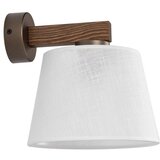  Brilagi - Zidna lampa LATTE 1xE27/15W/230V borovina/bela | Eponuda.com