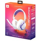 JBL Quantum 250 Žične Gaming Slušalke – Bela / Vijolična | Shoptok.si
