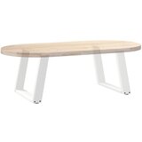  Noge za klub stolić U-oblik 2 kom Bijele 50 x (42-43) cm Čelik | shoptok.hr