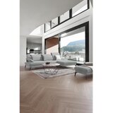 Stylife KOTNA SEDEŽNA GARNITURA, šenilja svetlo siva | Shoptok.si