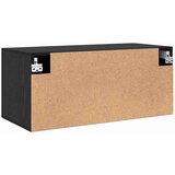 vidaXL Ormar za Zid Crni hrast 80 x 36.5 x 35 cm Konstruirano drvo | shoptok.hr