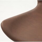 Unique Furniture Konjak smeđa blagovaonska stolica od umjetne kože Teslin – | shoptok.hr