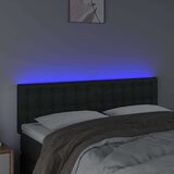  Uzglavlje crno 144 x 5 x 78/88 cm od umjetne kože | shoptok.hr