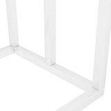  Samostojeći stalak za ručnike bijeli 48 x 24 x 79 cm željezni | shoptok.hr