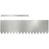 vidaXL Robovi trave 10 pcs srebrna 100 x 0,05 x 20 cm Cinkana jeklena, (5000097821) | Shoptok.si
