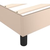  Okvir za krevet s oprugom boja cappuccina 160x200cm umjetna koža | shoptok.hr
