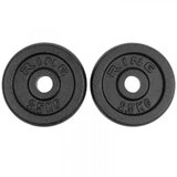Ring utezi od lijevanog željeza 2x2,5 kg, Ø30 mm - RX PLO1-2.5 | shoptok.hr