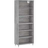  Visoka komoda siva sonome 69 5x32 5x180 cm konstruirano drvo | shoptok.hr