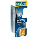 Rapid vodoodporne zakovice rapid (4 mm x 16 mm, 50 kosov) Cene