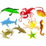  Set of Ocean Sea Animal Figures 9 pcs. | shoptok.hr