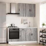  Kuhinjska jedinica PORTO 5 pcs Siva Sonoma Konstruirano drvo | shoptok.hr