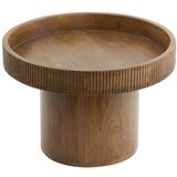 Light & Living Okrogla stranska mizica iz masivnega manga ø 50 cm Kalomo – | Shoptok.si