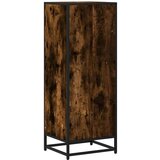 vidaXL Knjižna omara dimljeni hrast 40x35x107,5 cm inženirski les | Shoptok.si