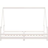 Za dječji krevet bijeli 90 x 190 cm od masivne borovine | shoptok.hr