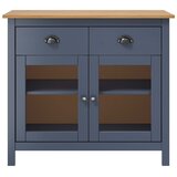  Komoda Hill siva 90 x 40 x 80 cm od masivne borovine | Eponuda.com