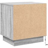  Noćni ormar Siva 44 x 34,5 x 45 cm Konstruirano drvo | shoptok.hr